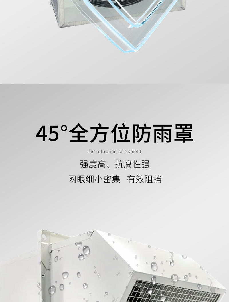 邊（biān）牆軸流風機