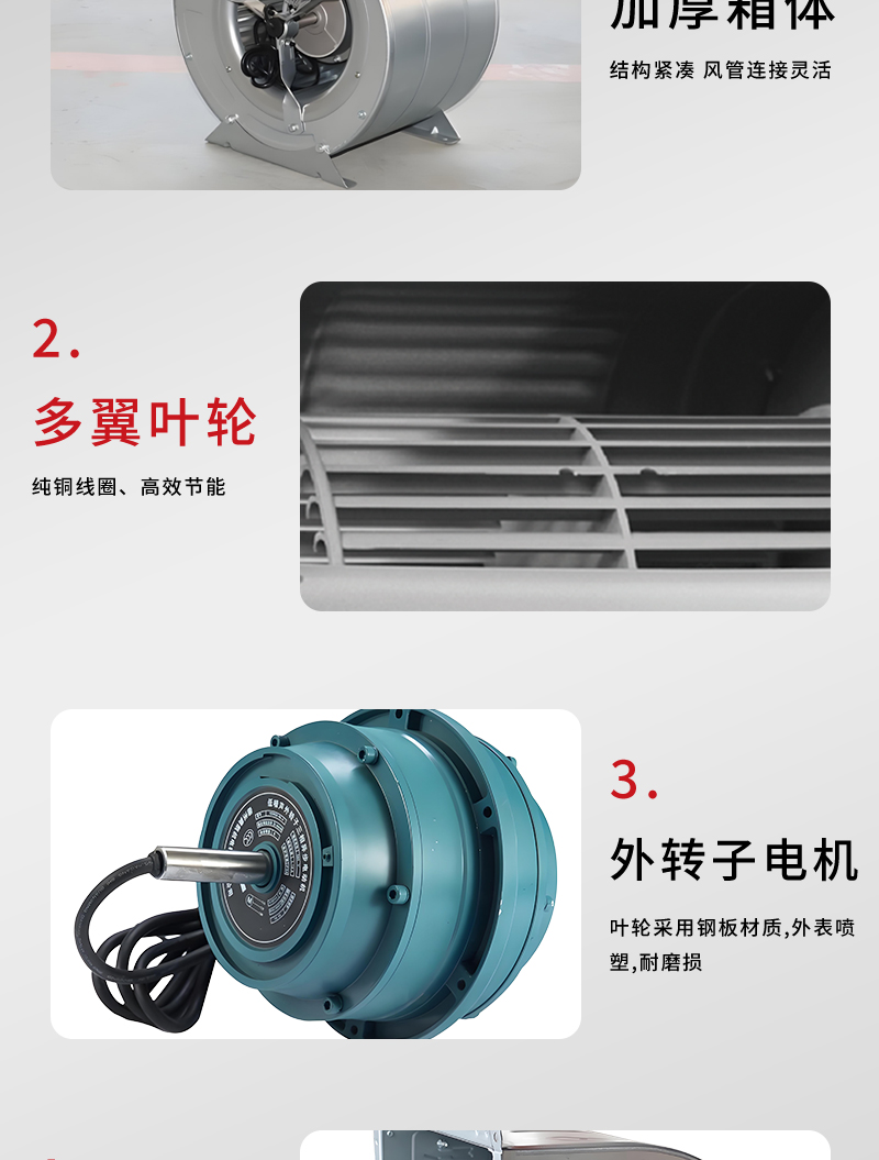 外轉子（zǐ）離心風機