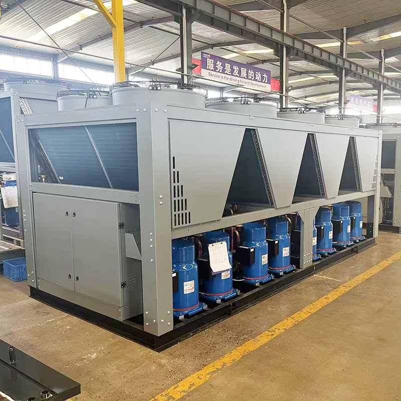 大（dà）渦旋式空氣源（yuán）熱泵機組